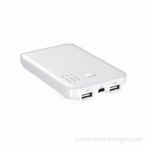 Rechargeable Power Bank with Double USB Port